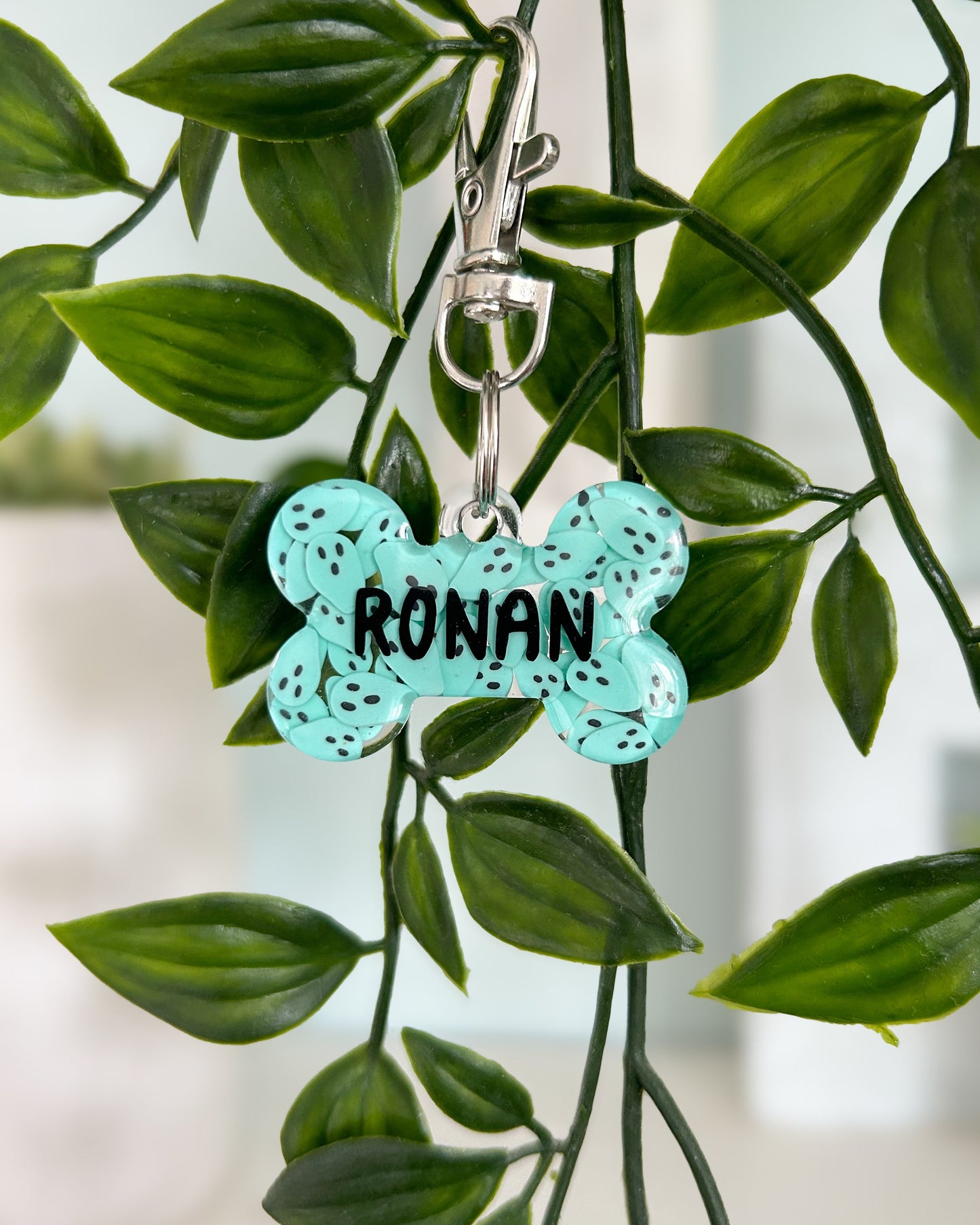 Halloween Mystery Resin ID Dog Tag / Pet Tag / Keyring