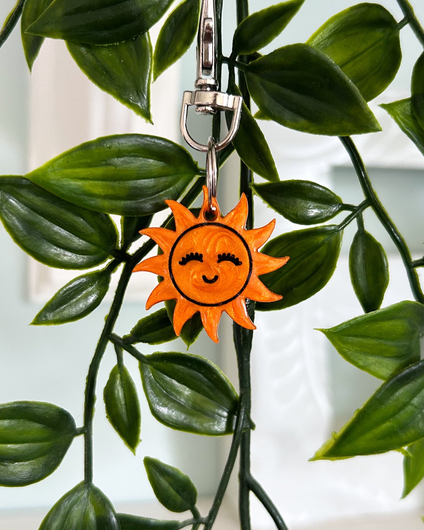 Sun Resin ID Dog Tag / Pet Tag / Keyring