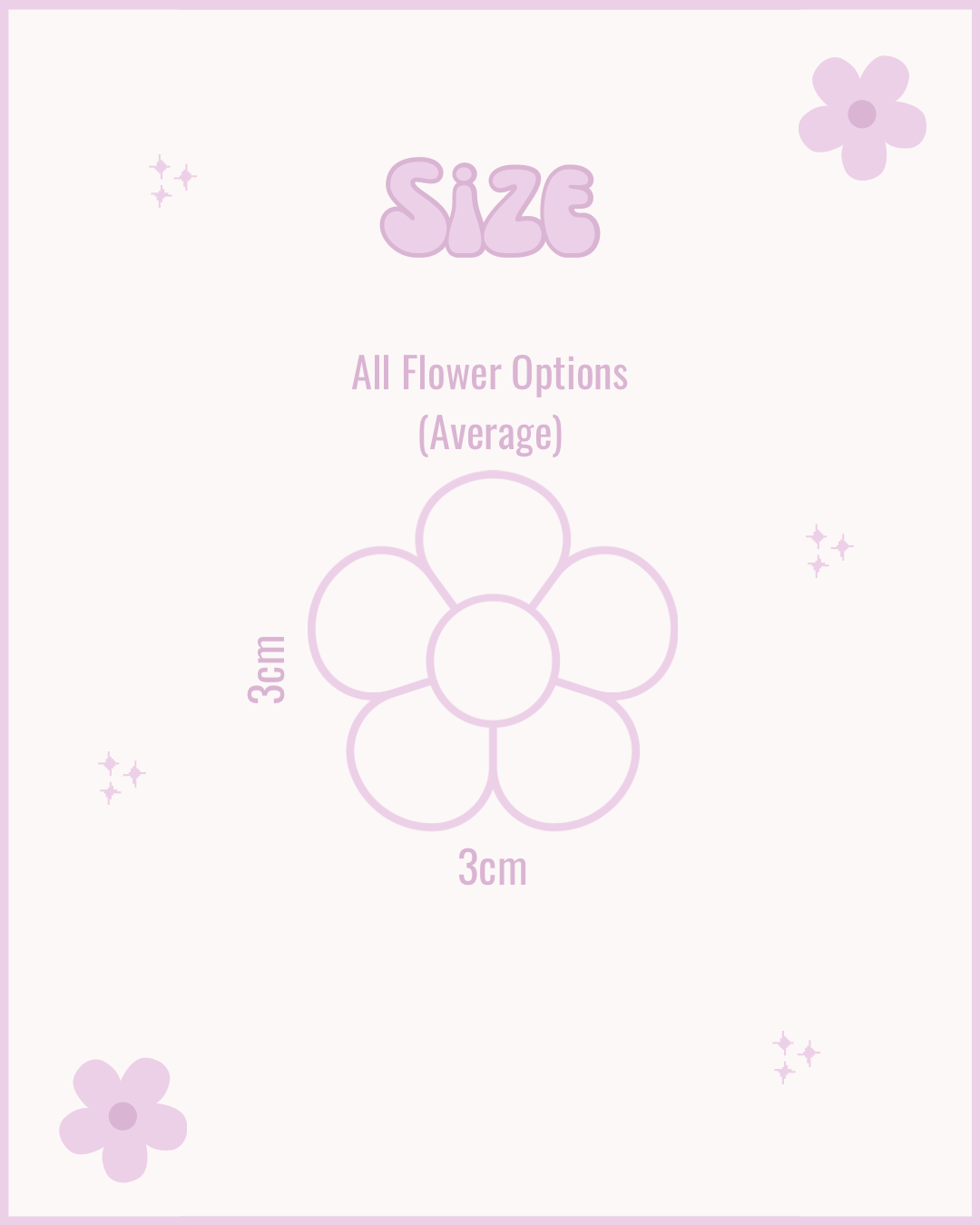 Flower (Bezel) Resin ID Dog Tag / Pet Tag / Keyring