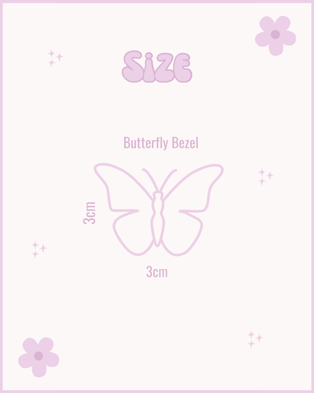 Butterfly Resin ID Dog Tag / Pet Tag / Keyring