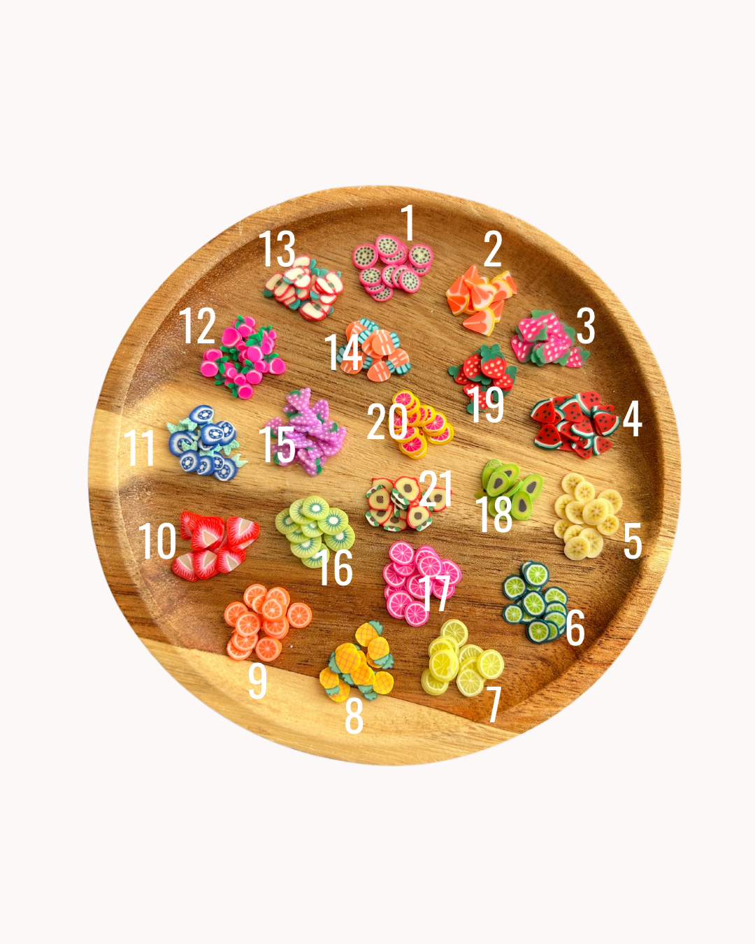 Fruity Resin ID Dog Tag / Pet Tag / Keyring