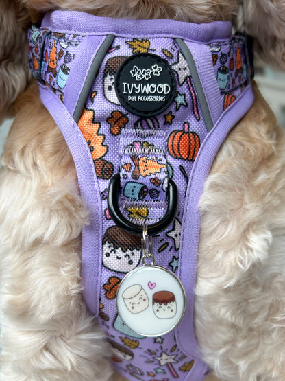 IvyWoodCo Fireside Harvest Resin ID Dog Tag / Pet Tag / Keyring