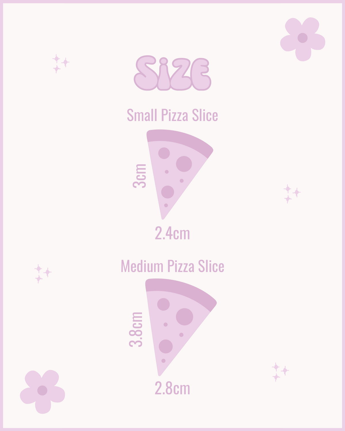 Pizza Resin ID Dog Tag / Pet Tag / Keyring