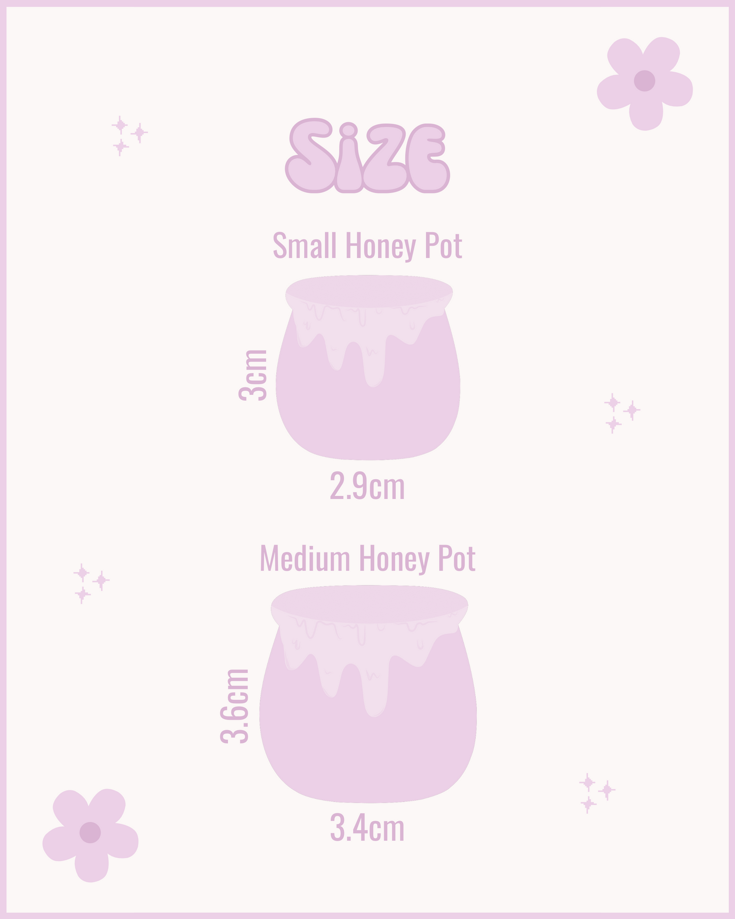 Honey Pot Resin ID Dog Tag / Pet Tag / Keyring