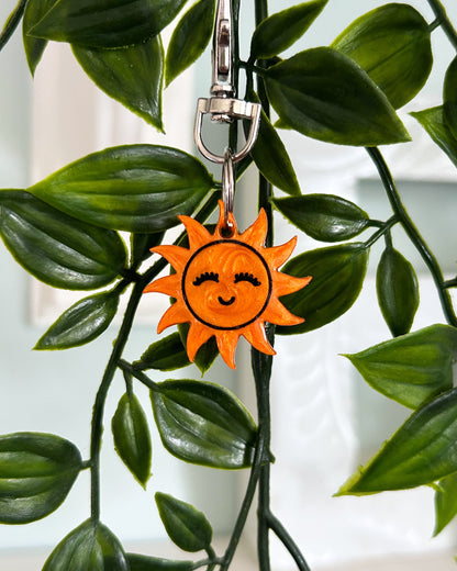 Sun Resin ID Dog Tag / Pet Tag / Keyring