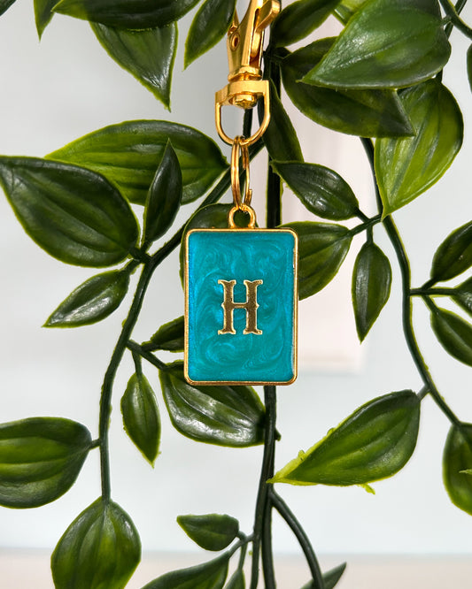 Rectangle (Bezel) Resin ID Dog Tag / Pet Tag / Keyring