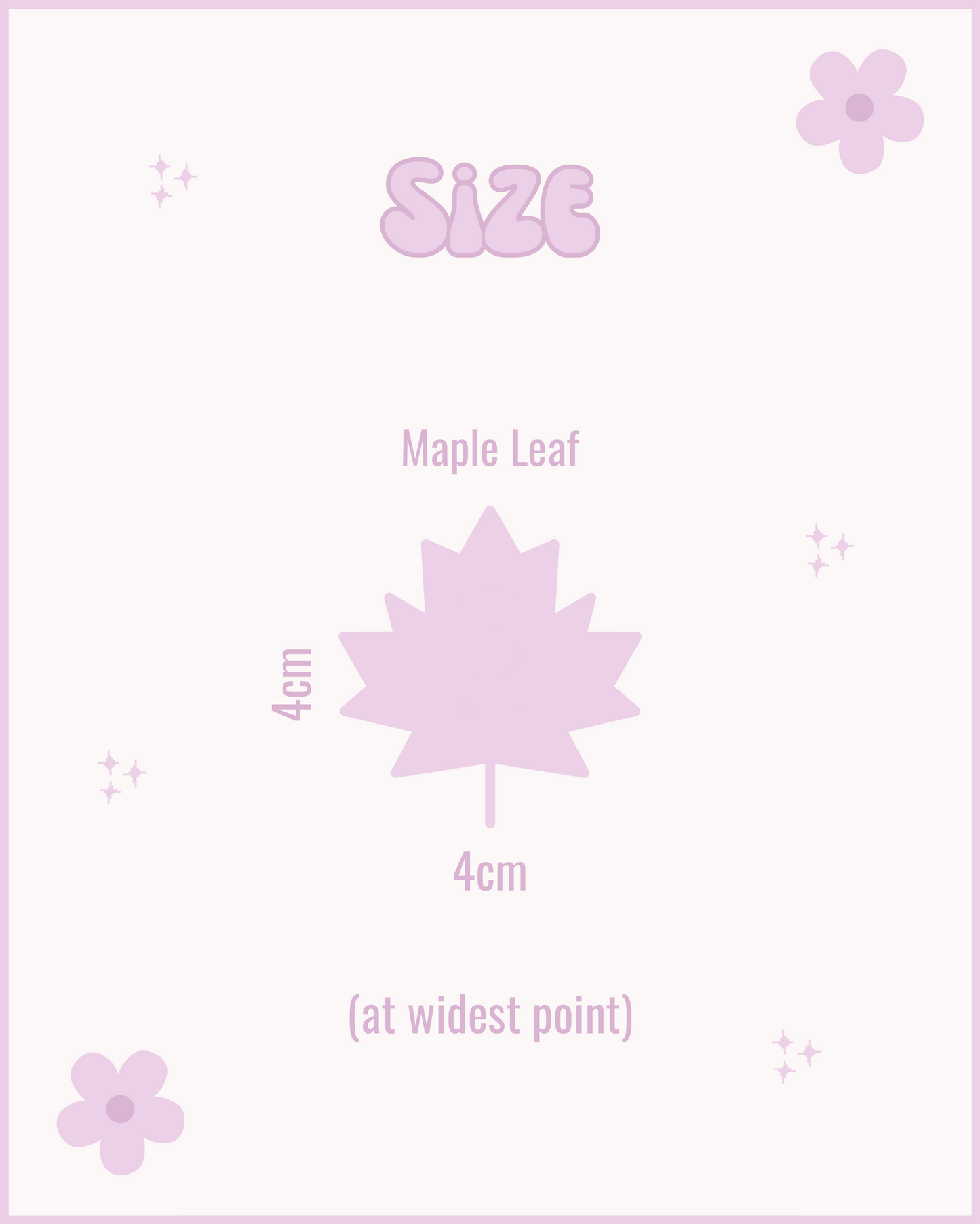 Maple Leaf Resin ID Dog Tag / Pet Tag / Keyring