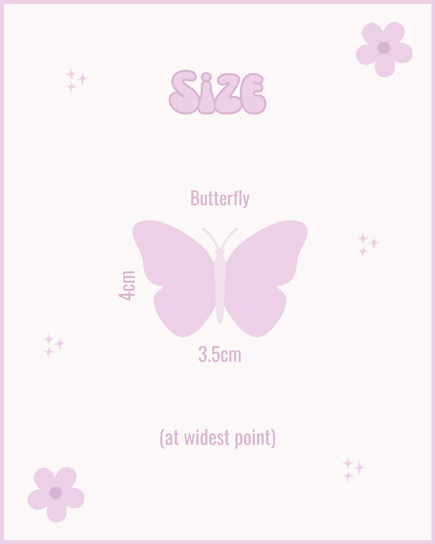 Butterfly Resin ID Dog Tag / Pet Tag / Keyring