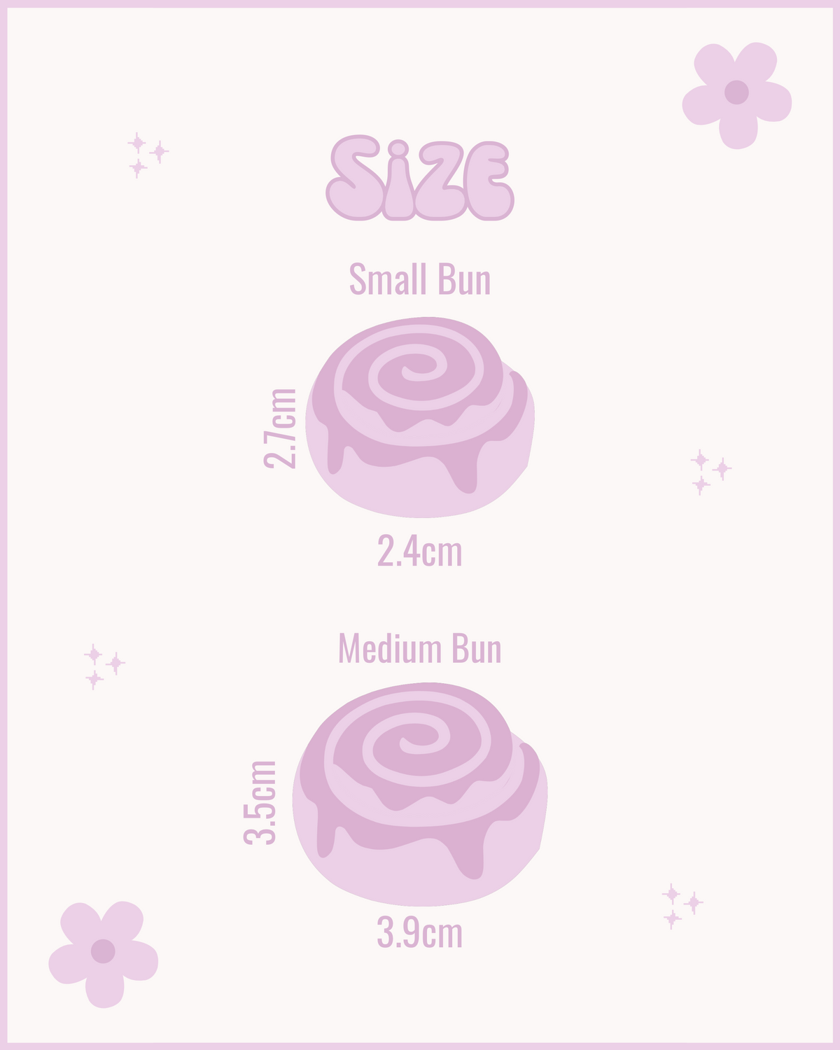 Cinnamon Bun Resin ID Dog Tag / Pet Tag / Keyring