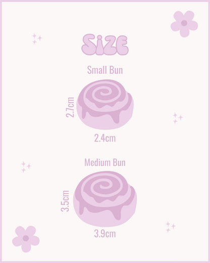 Cinnamon Bun Resin ID Dog Tag / Pet Tag / Keyring