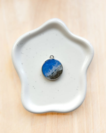 NEW Beach Waves / ID Dog Tag / Pet Tag / Keyring