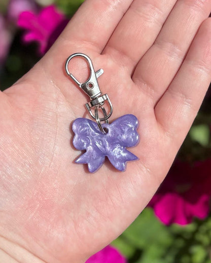 Bow Resin ID Dog Tag / Pet Tag / Keyring
