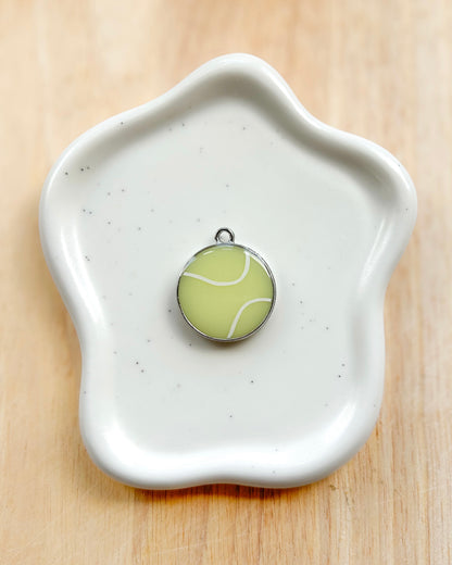 Tennis Ball ID Dog Tag / Pet Tag / Keyring