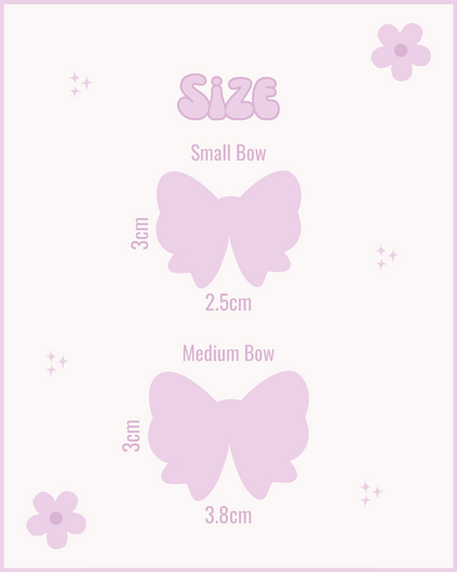 Bow Resin ID Dog Tag / Pet Tag / Keyring