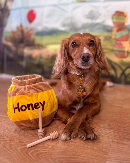Honey Pot Resin ID Dog Tag / Pet Tag / Keyring