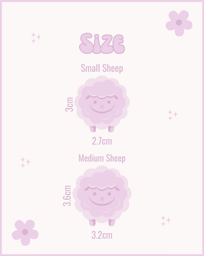 Sheep Resin ID Dog Tag / Pet Tag / Keyring