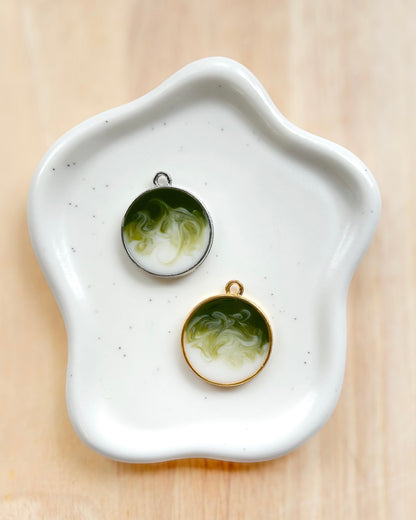 Matcha Latte ID Dog Tag / Pet Tag / Keyring