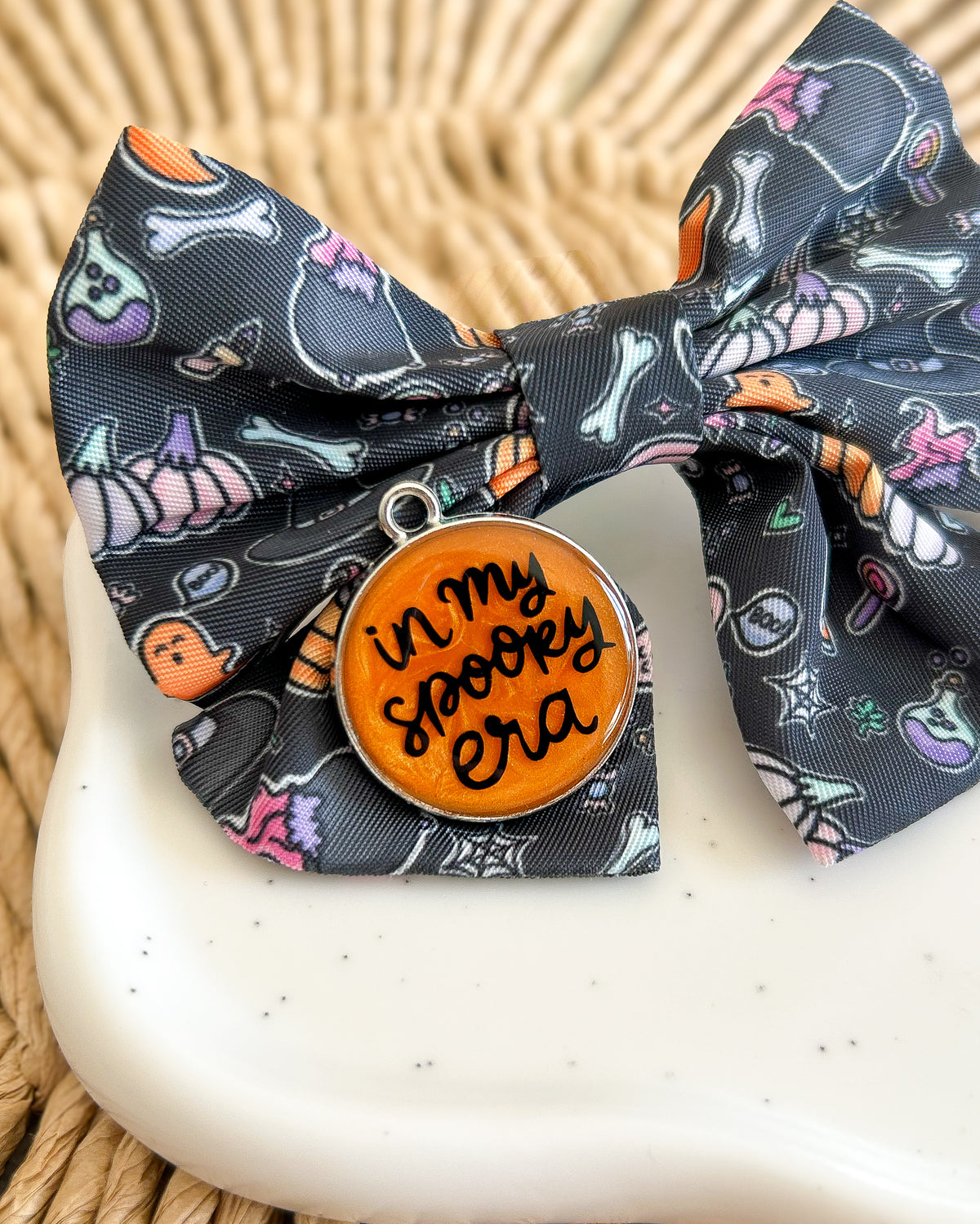 Spooky Era Resin ID Dog Tag / Pet Tag / Keyring