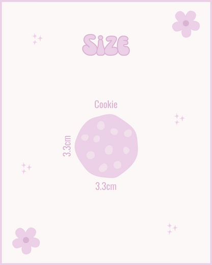 Cookie Resin ID Dog Tag / Pet Tag / Keyring