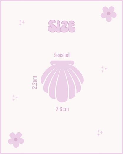 Seashell Resin ID Dog Tag / Pet Tag / Keyring