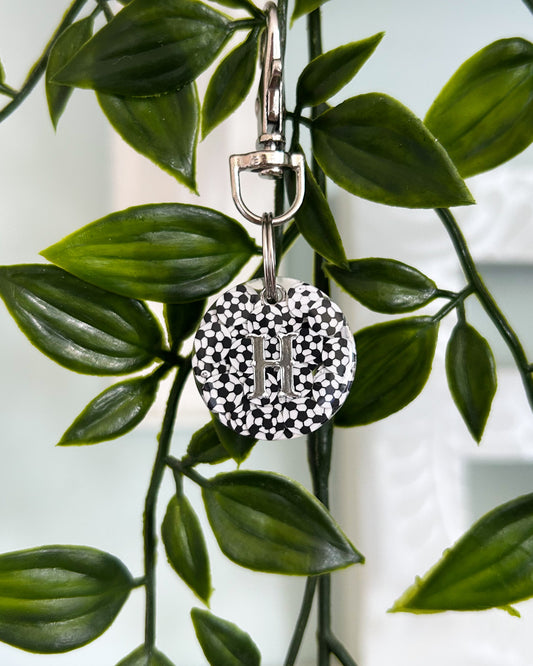 Football Resin ID Dog Tag / Pet Tag / Keyring