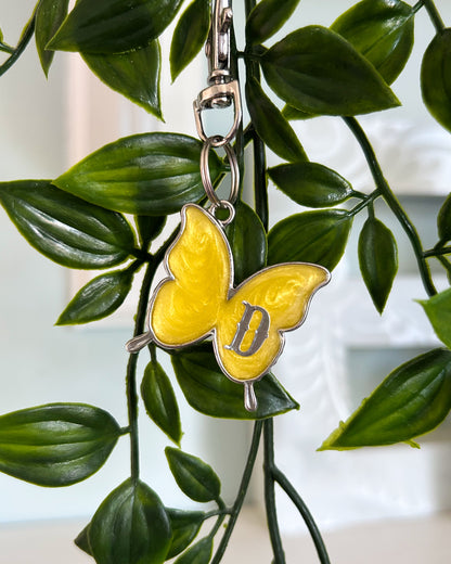Butterfly Resin ID Dog Tag / Pet Tag / Keyring