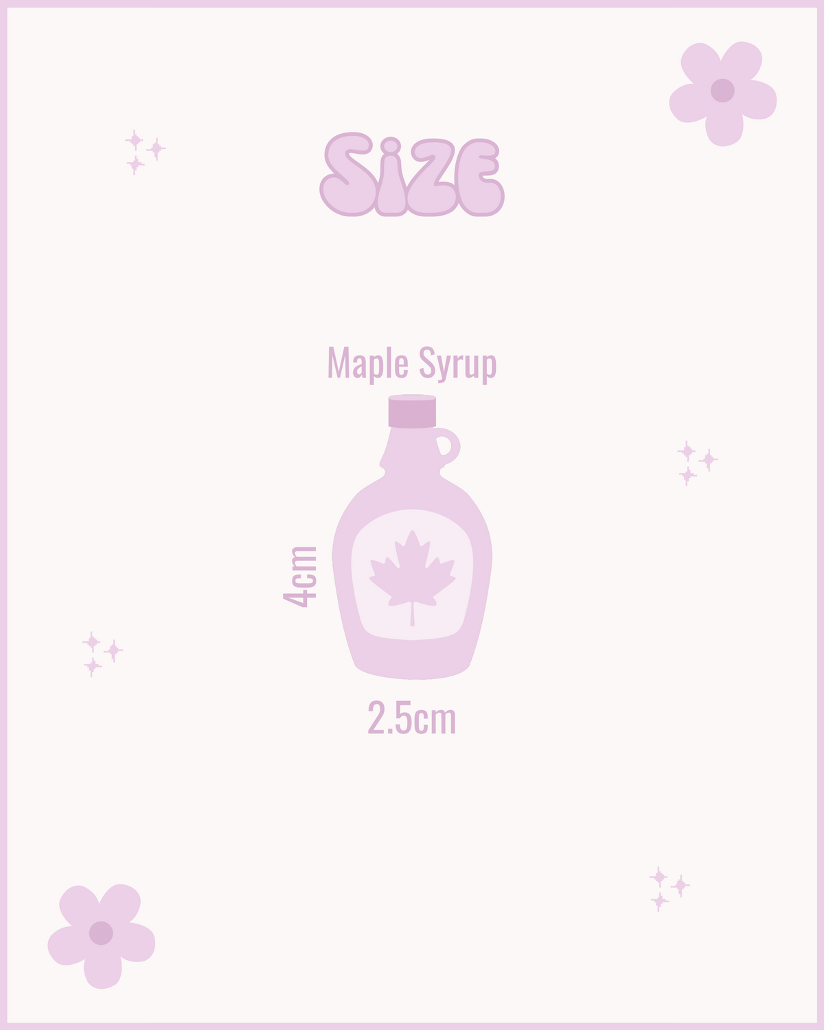 Maple Syrup Resin ID Dog Tag / Pet Tag / Keyring