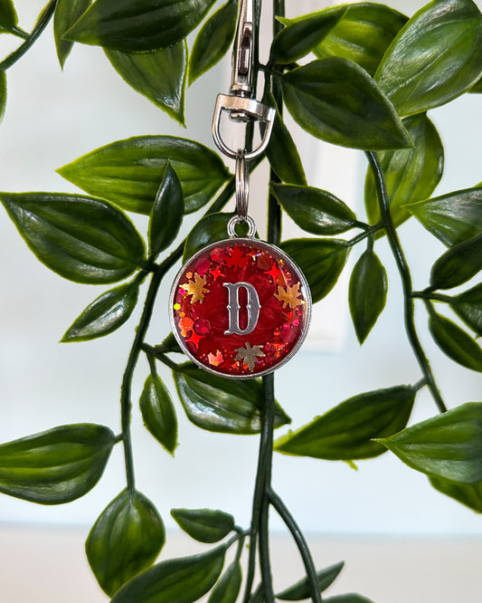 Autumn Wreath Resin ID Dog Tag / Pet Tag / Keyring