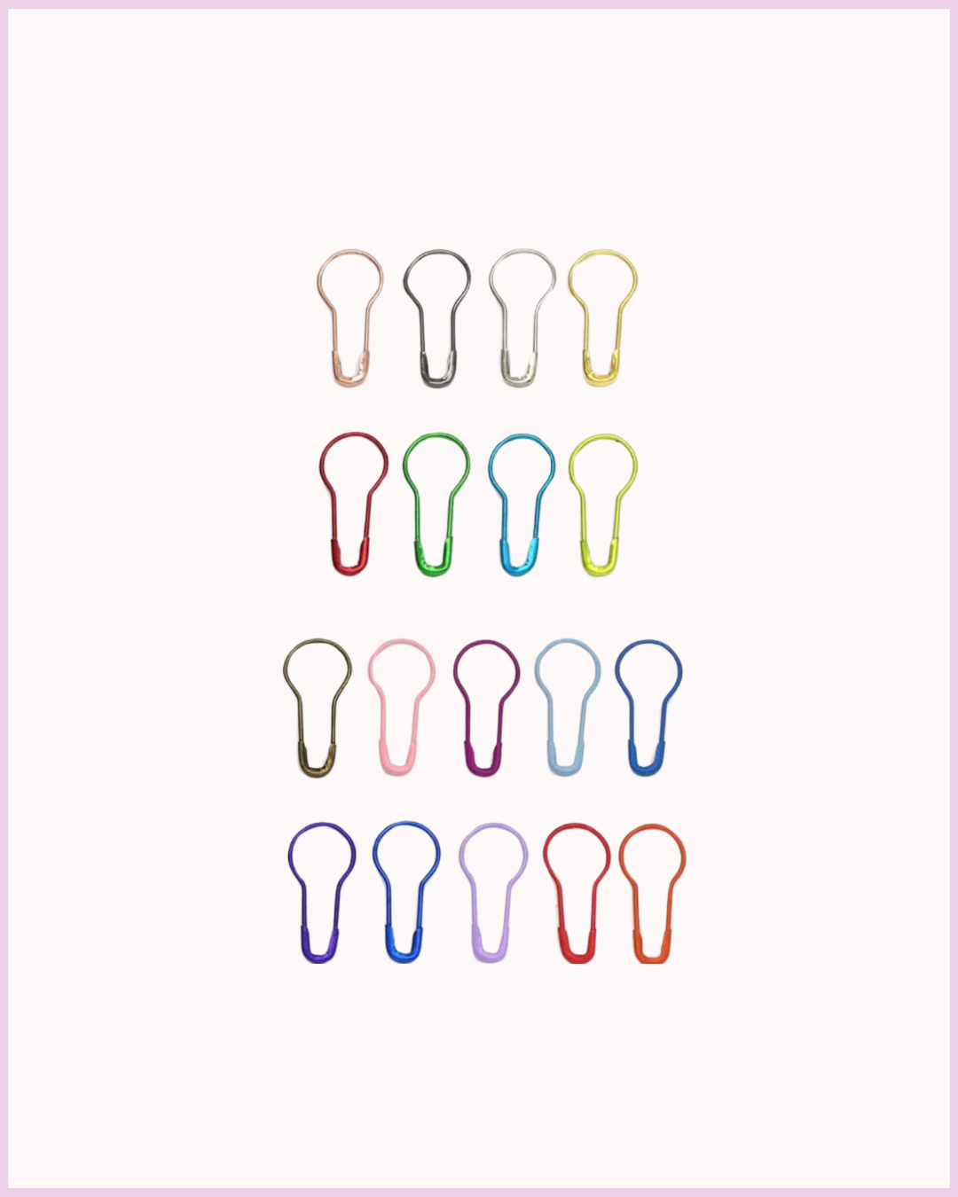 Pin Clip (Coloured)