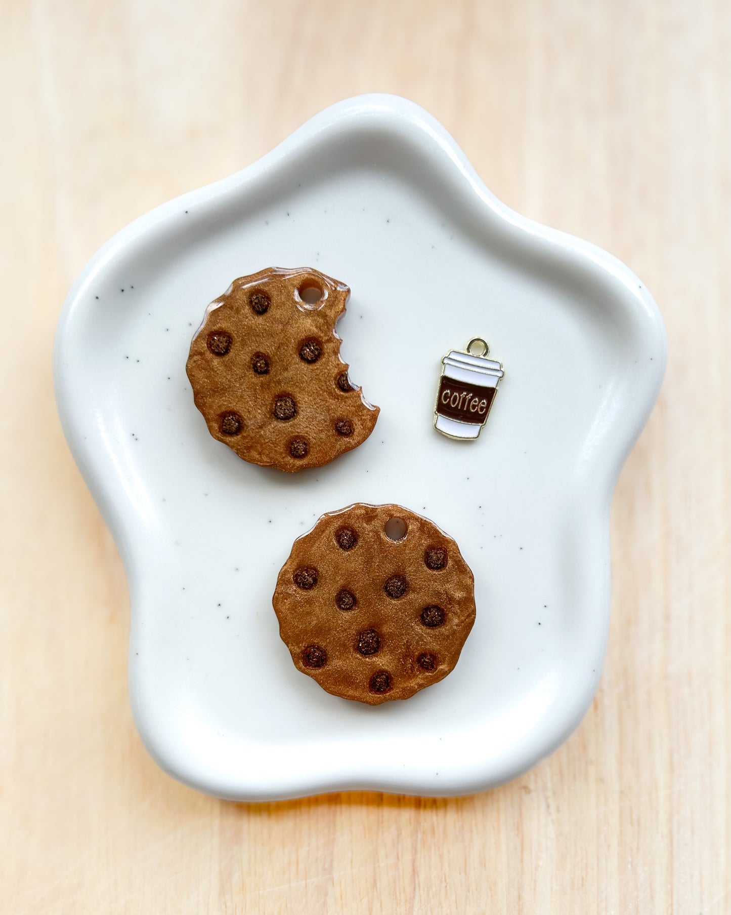Cookie Resin ID Dog Tag / Pet Tag / Keyring