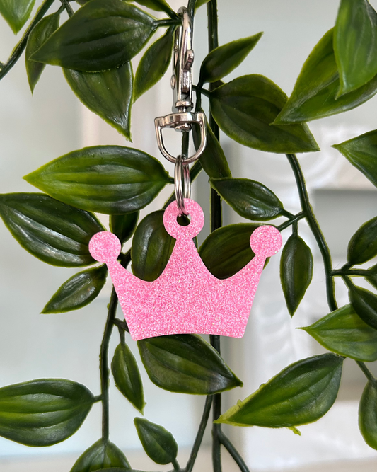 Crown Resin ID Dog Tag / Pet Tag / Keyring