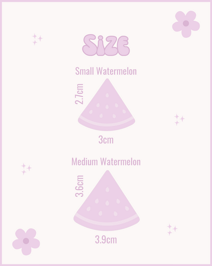Watermelon Resin ID Dog Tag / Pet Tag / Keyring