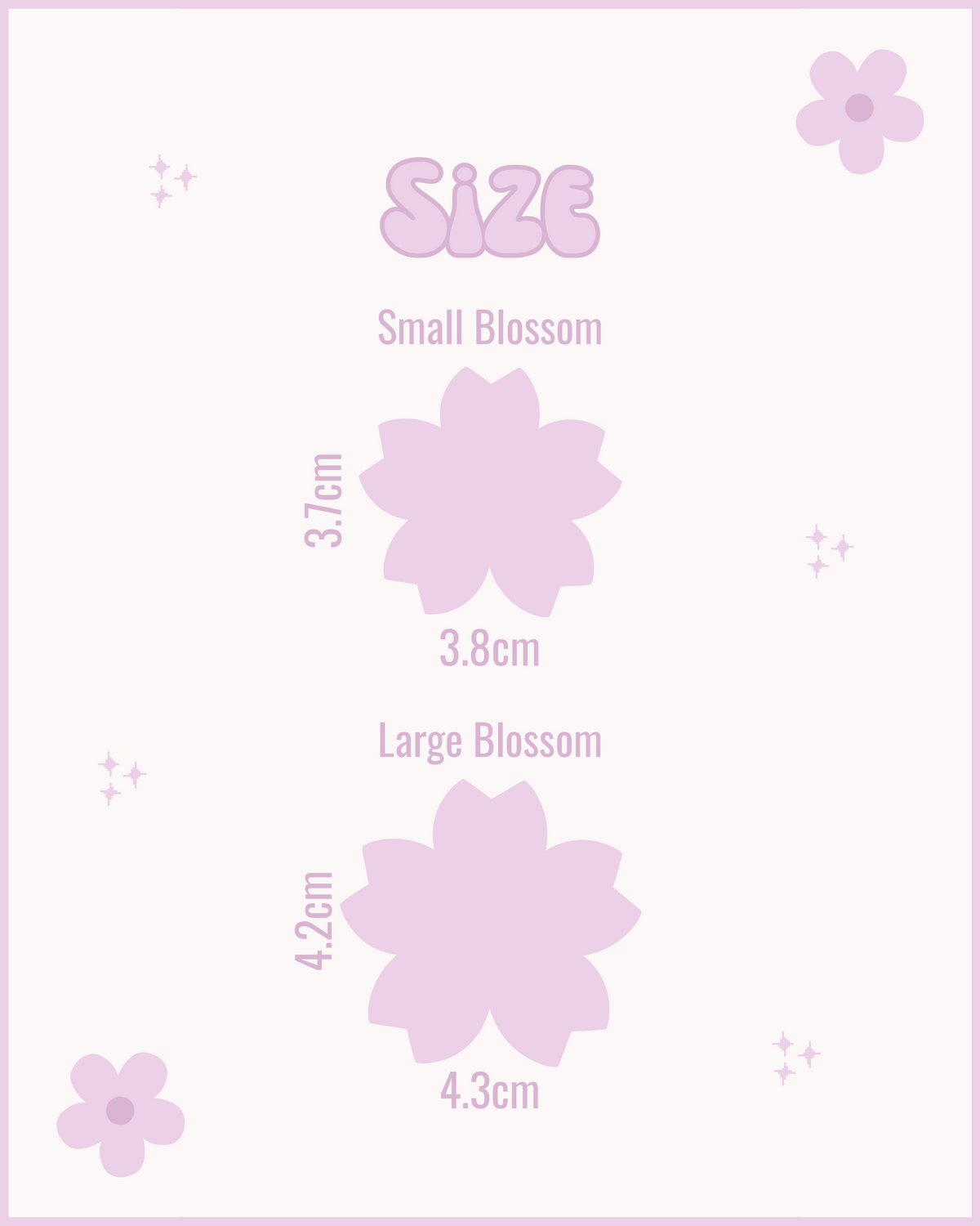 Blossom Resin ID Dog Tag / Pet Tag / Keyring