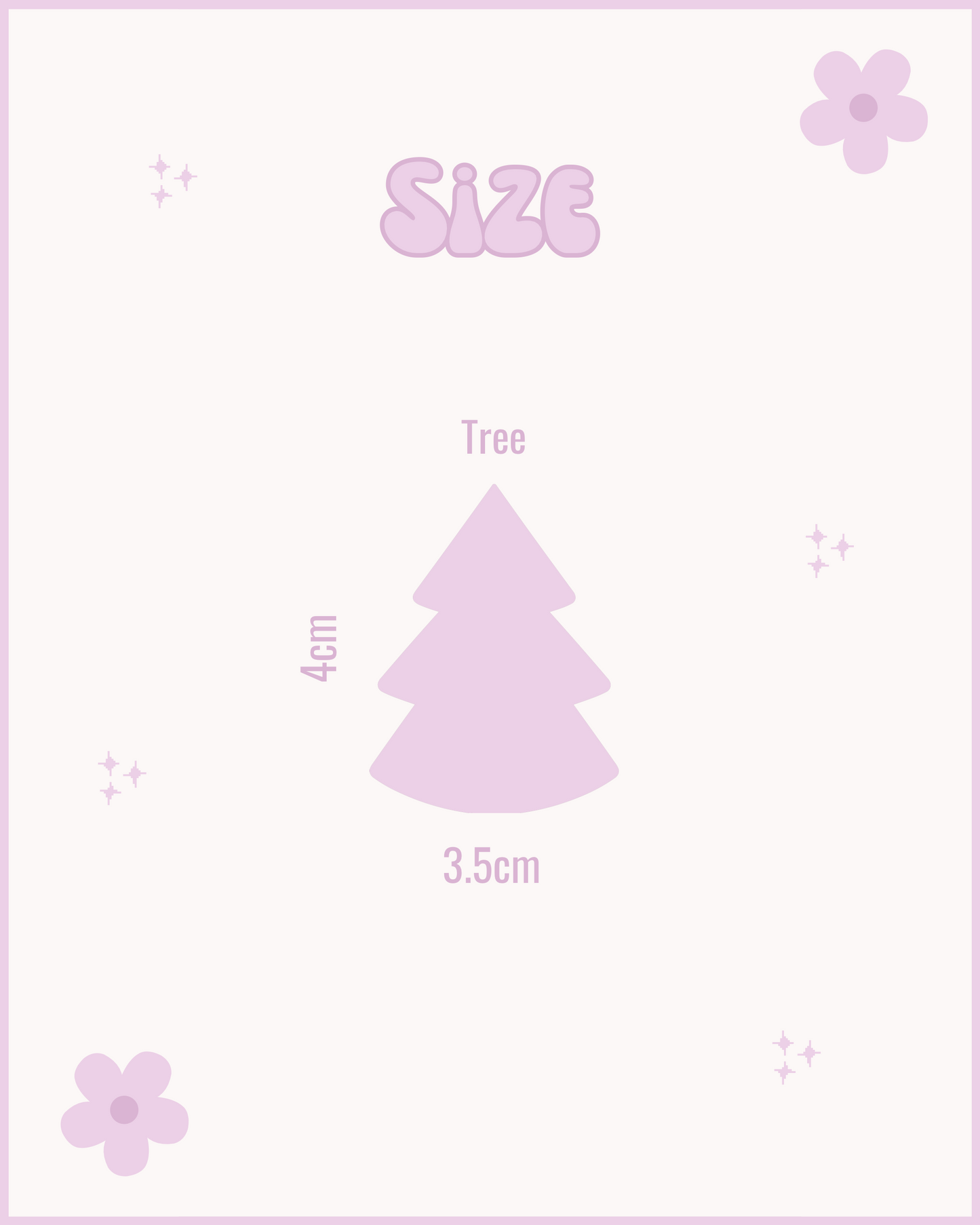 Christmas Tree Resin ID Dog Tag / Pet Tag / Keyring