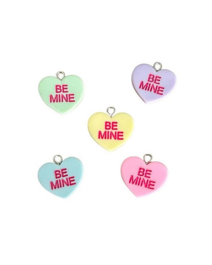 Love Heart Resin ID Dog Tag / Pet Tag / Keyring